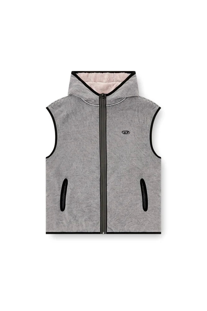 Diesel Sleeveless zip-up hoodie - view 5