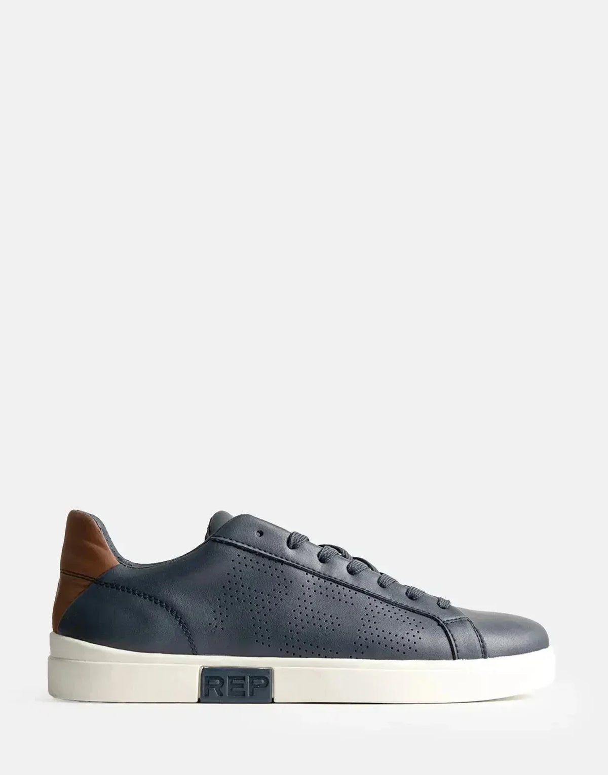 Replay Polys Studio Navy/Brown Sneakers