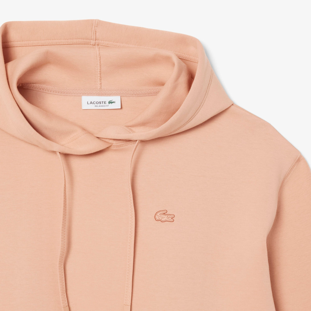Lacoste Short Cut Cotton Hoodie - view 2
