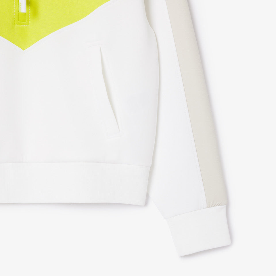 Lacoste Color-Block Interlock Sweatshirt - view 3