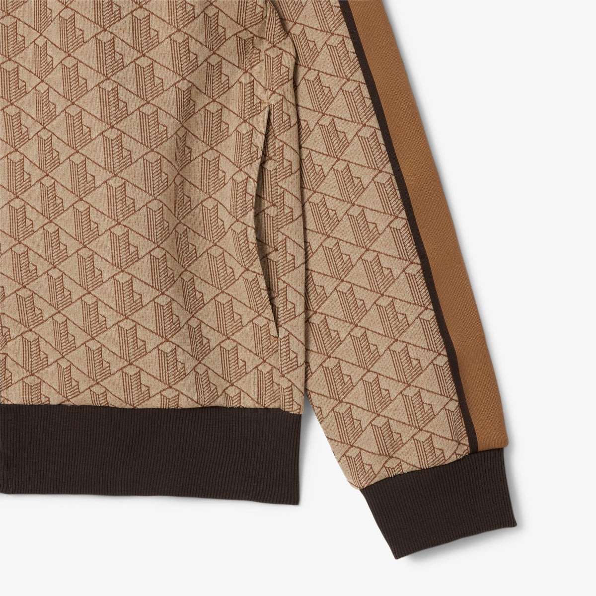Lacoste Paris Zip-Up Jacquard Track Jacket - view 5