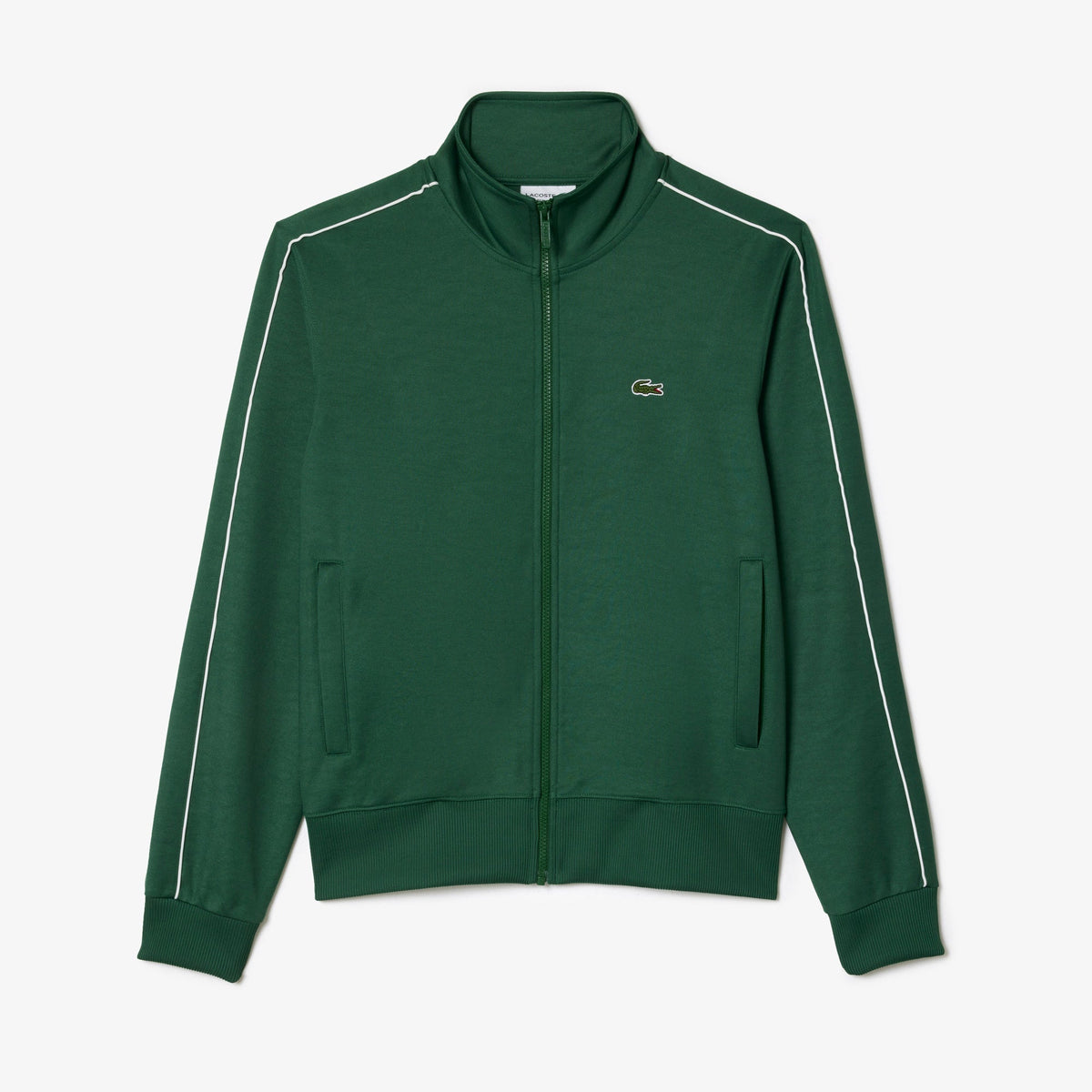 Lacoste Paris Piqué Zip Front Track Jacket