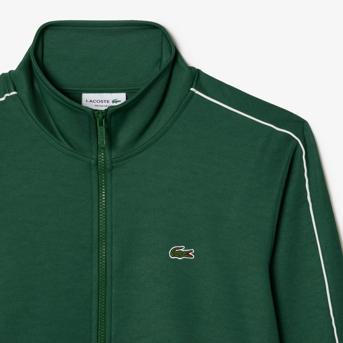 Lacoste Paris Piqué Zip Front Track Jacket - view 2