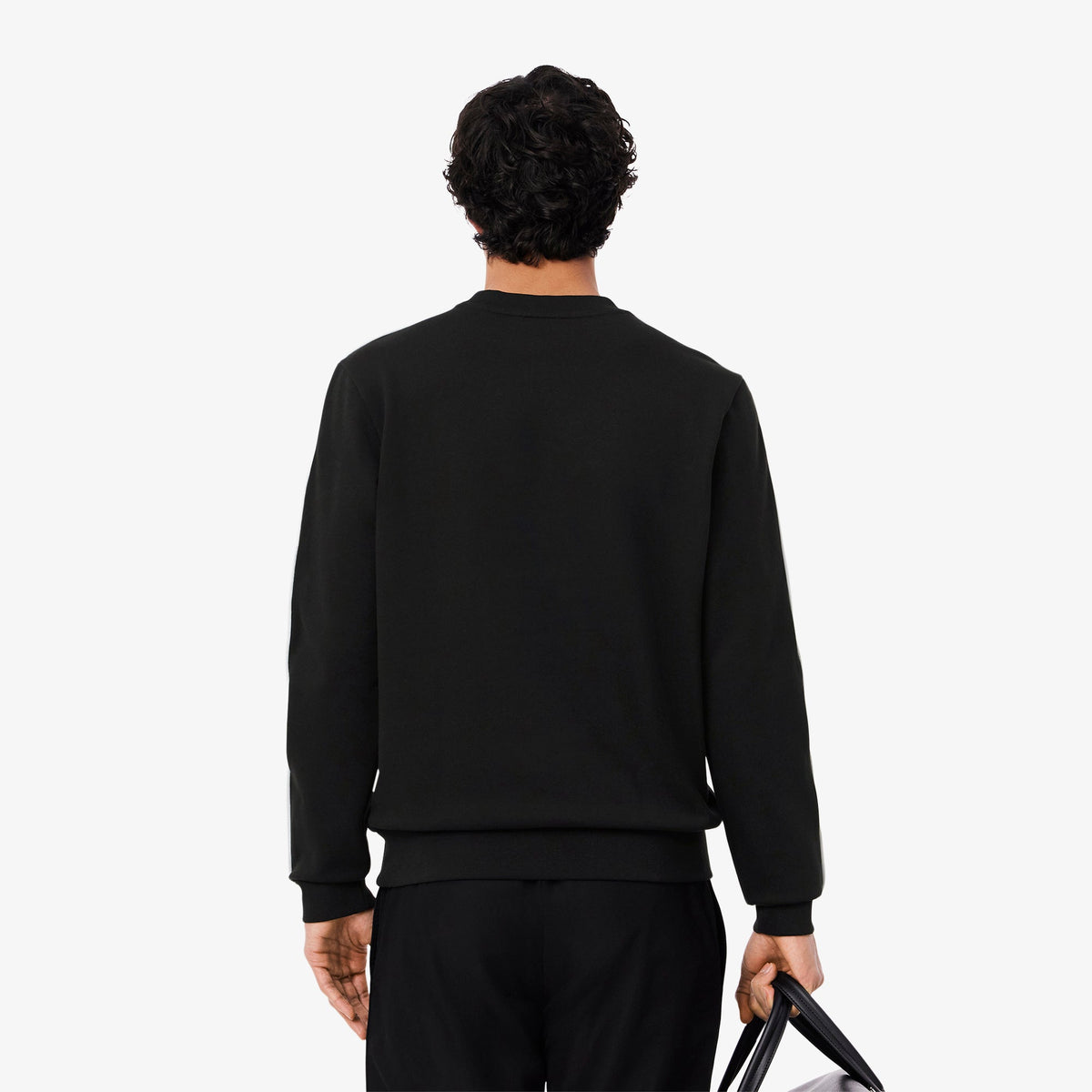 Lacoste Logo Trim Fleece Sweatshirt - view 5