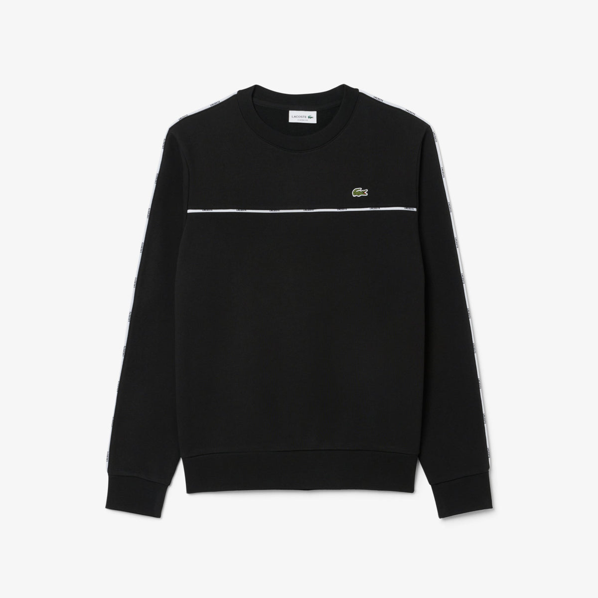 Lacoste Logo Trim Fleece Sweatshirt - view 3