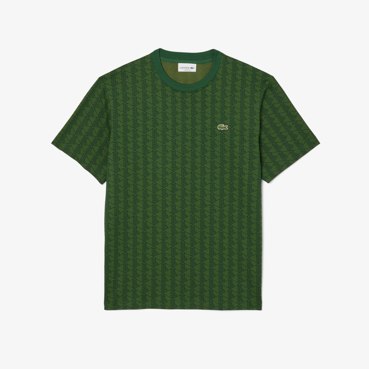 Lacoste Monogram Jersey T-shirt - view 5
