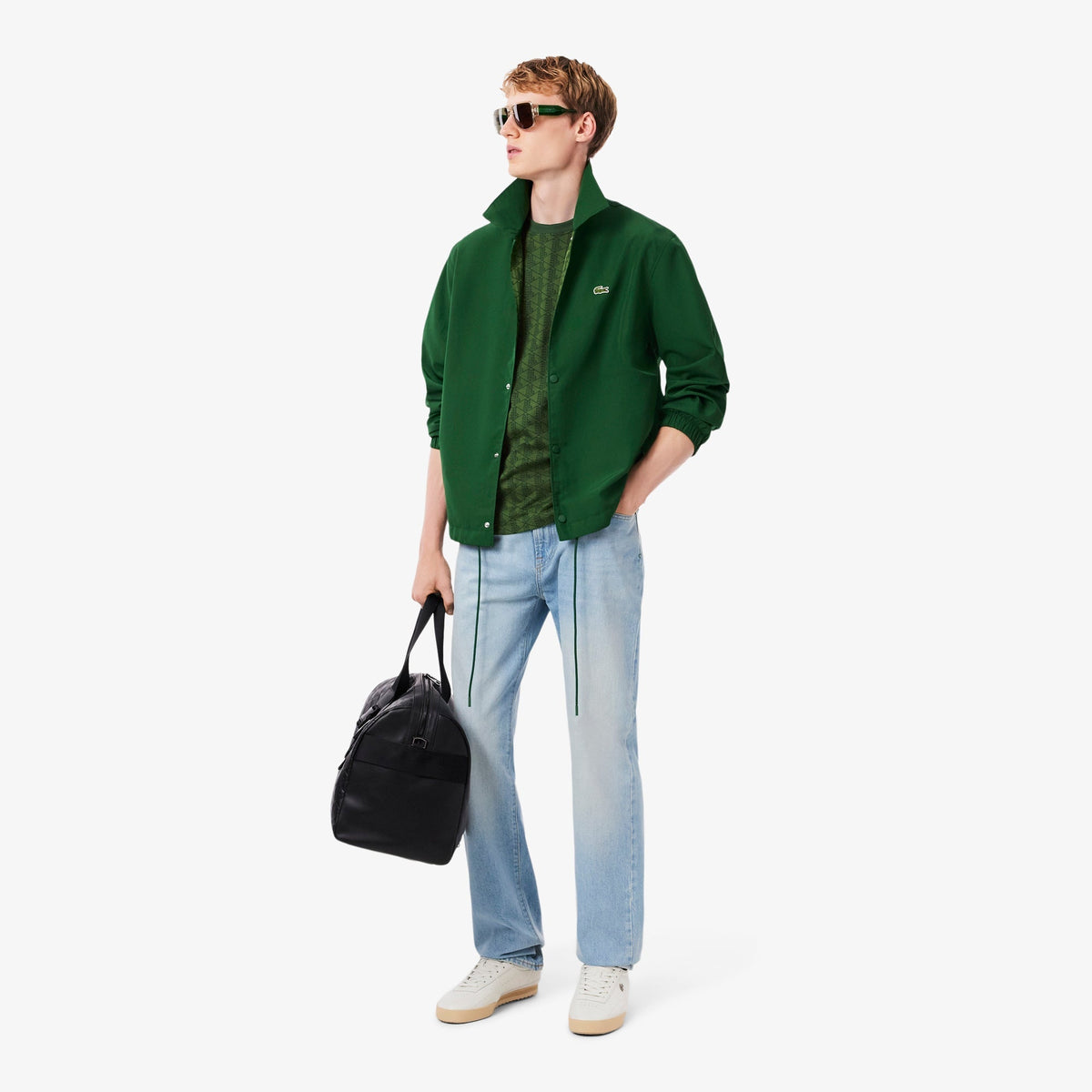 Lacoste Monogram Jersey T-shirt - view 2