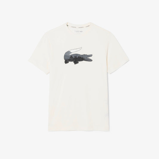 Lacoste Sport Ultra Dry Landscape Crocodile T-shirt