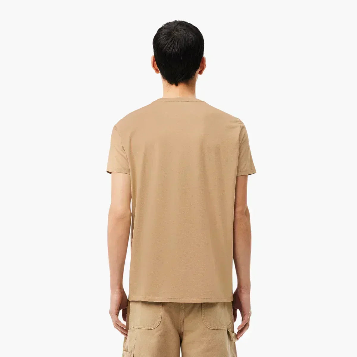 Essential Cotton Pima Tee With Crew Neck