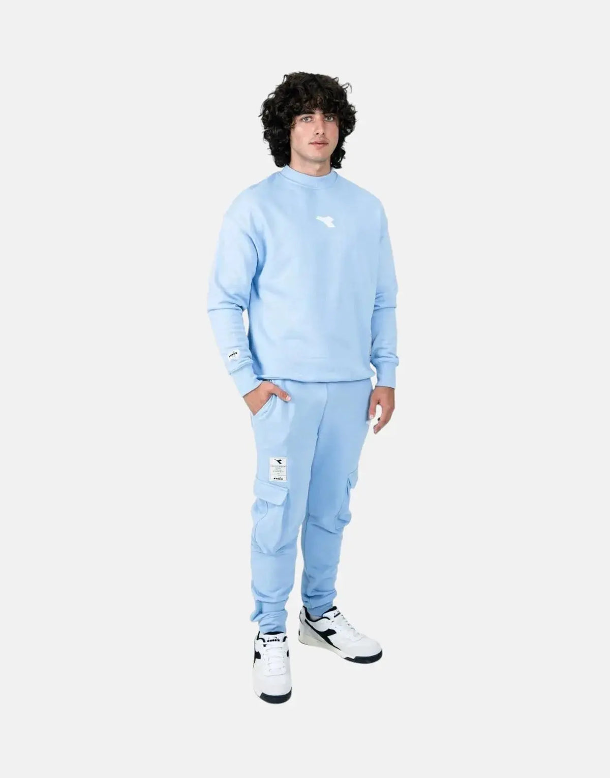 Diadora Axis Blue Sweatshirt - view 4