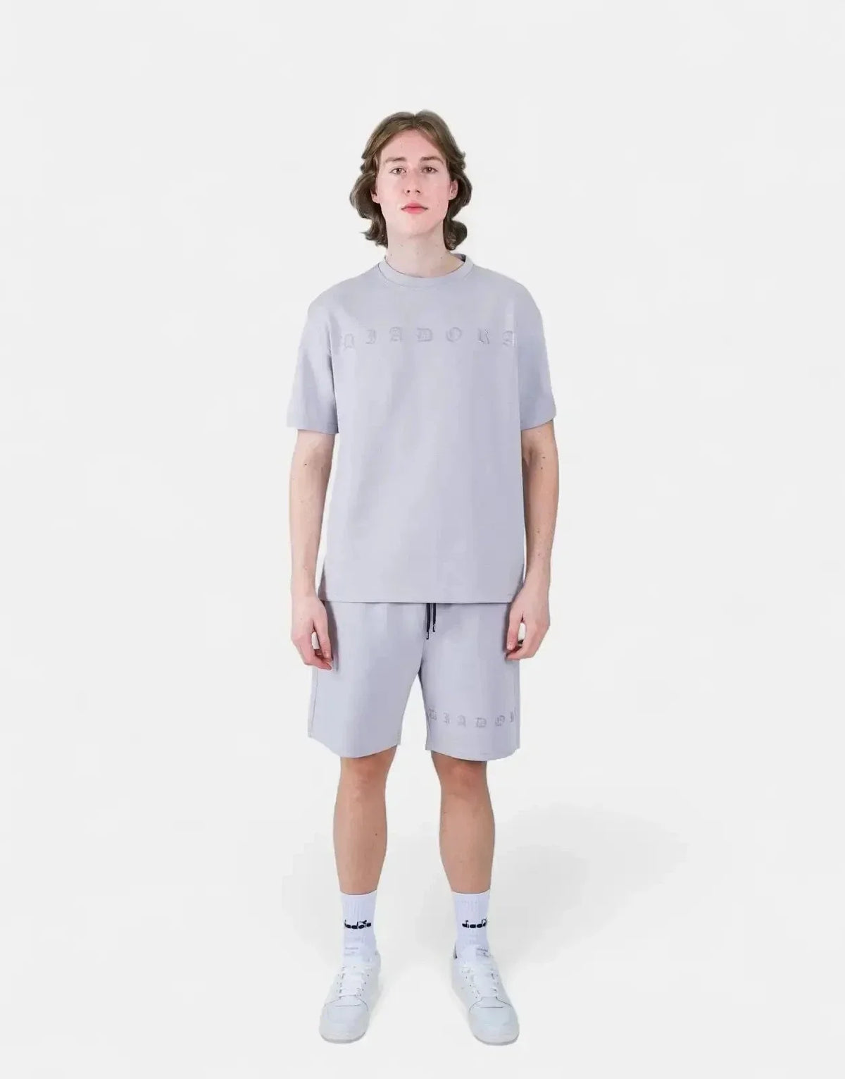 Diadora Flow Grey T-Shirt - view 3