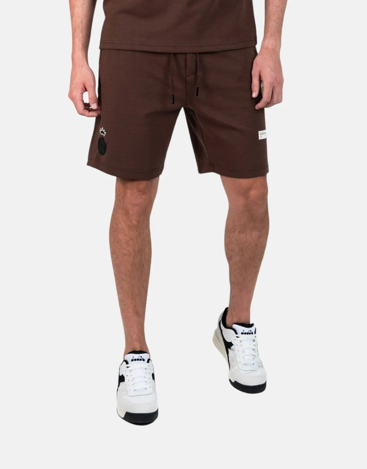 Diadora Valeo Brown Shorts - view 2