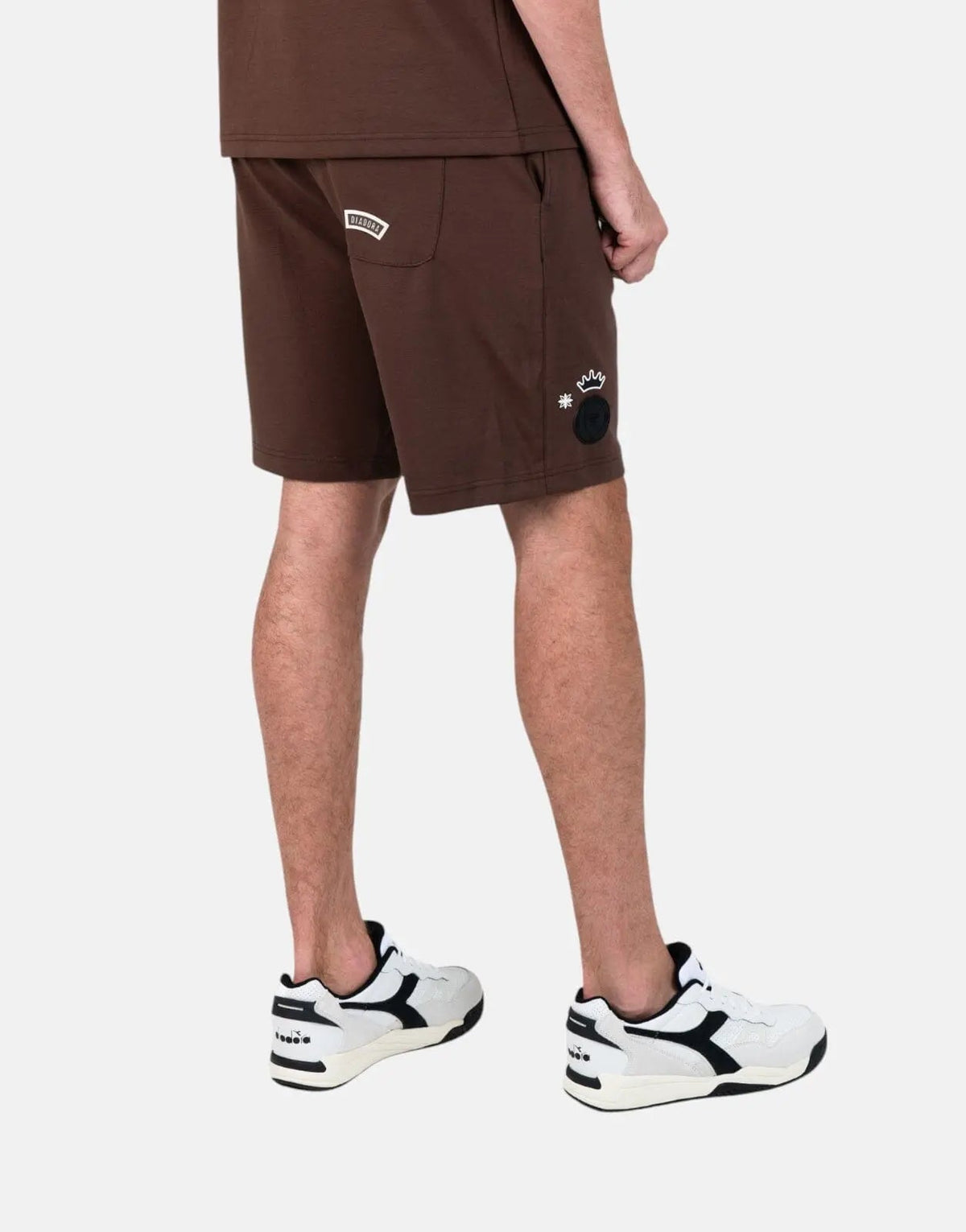 Diadora Valeo Brown Shorts - view 4