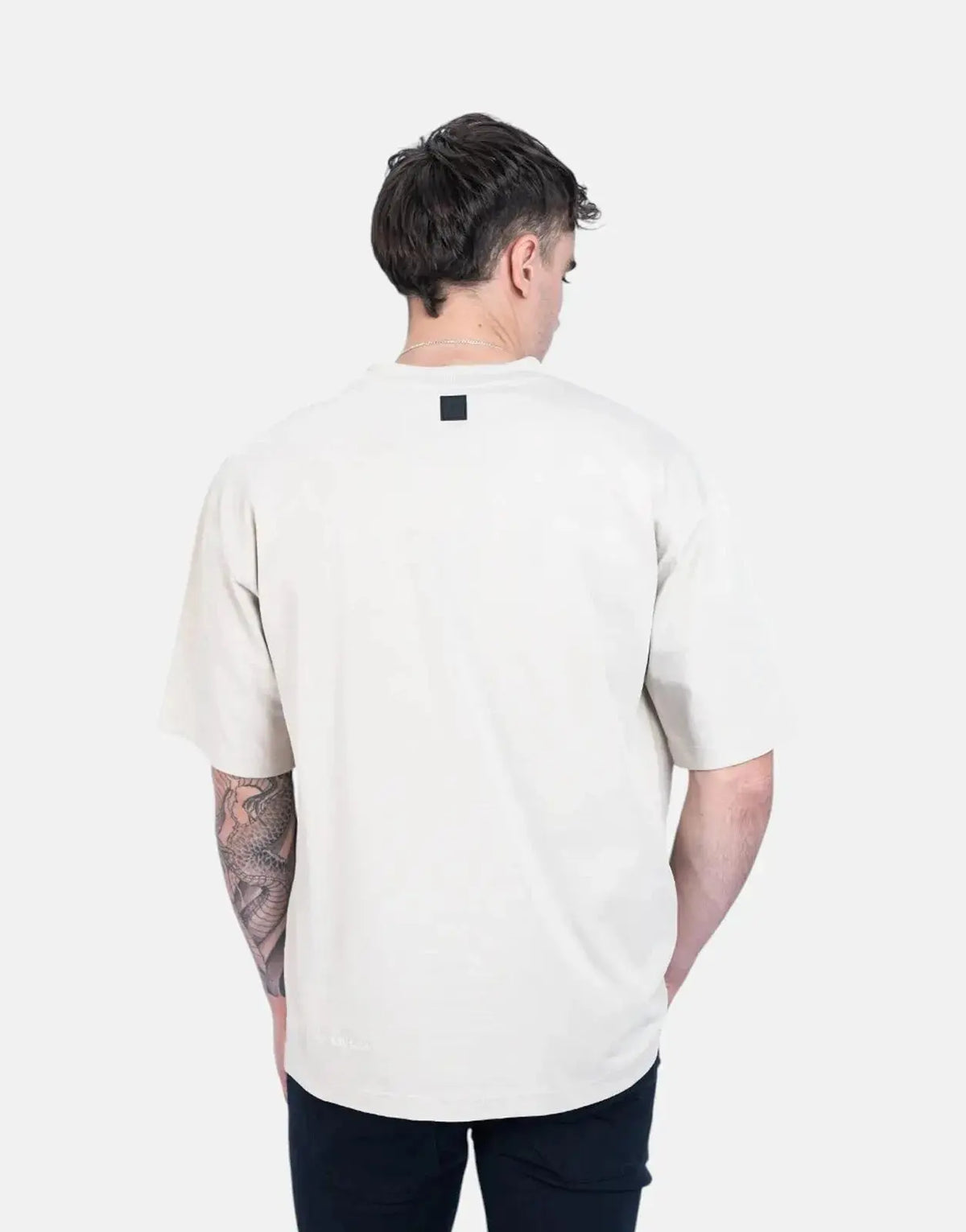 Fade Essential Boxy Stone T-Shirt - view 2
