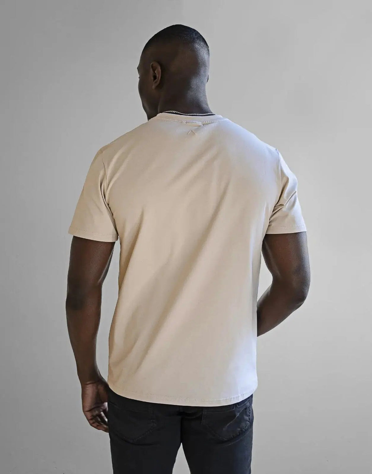 Fade Iconic Badge Stone T-Shirt - view 5