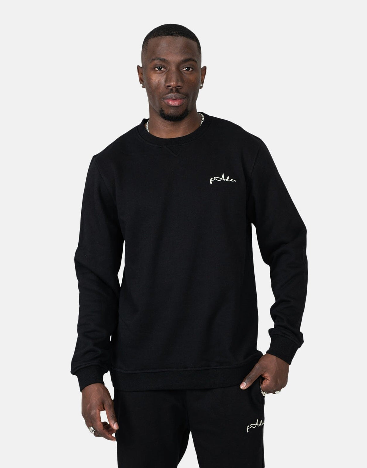 Fade Signature Sweatshirt Black