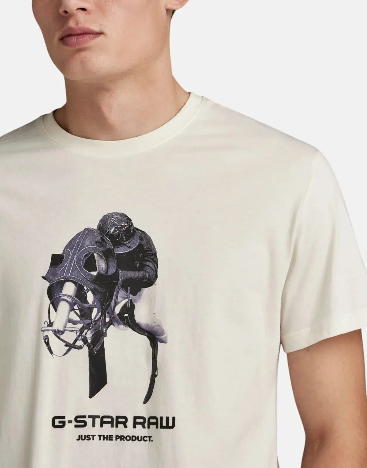G-Star RAW Cavallo Eggnog T-Shirt - view 3