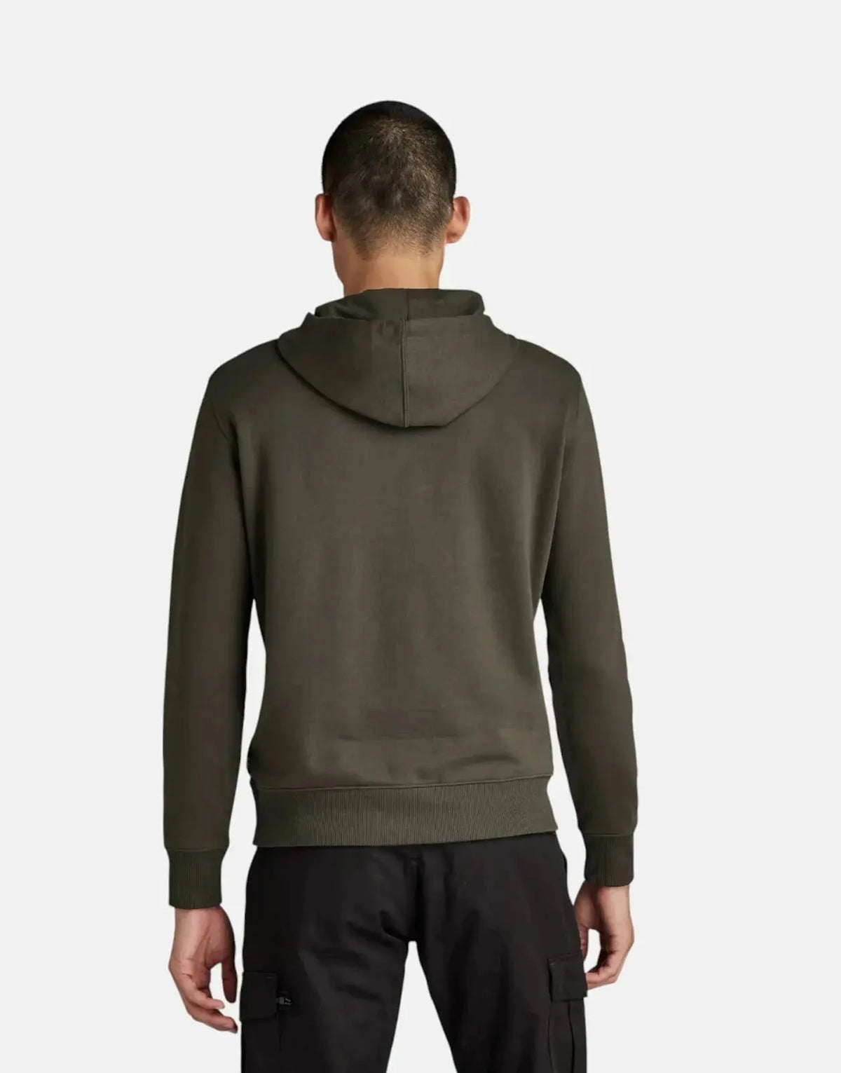 G-Star RAW Graphic Core Asfalt Hooded Sweatshirt - view 2