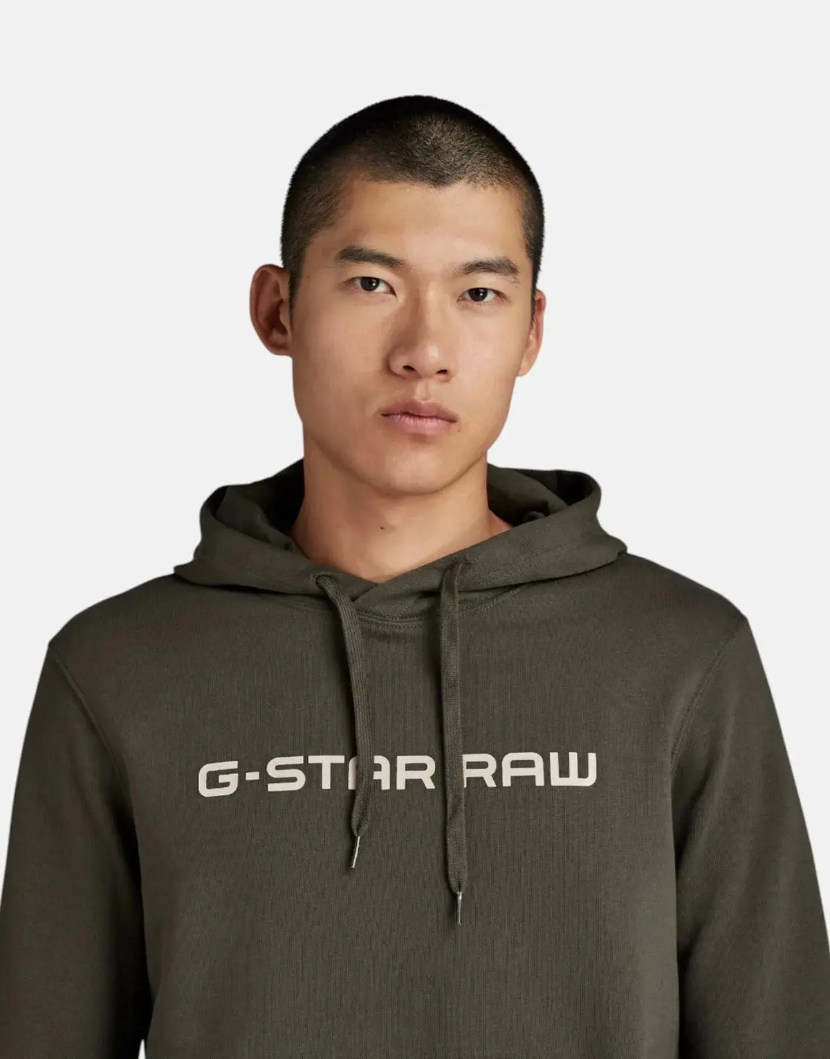 G-Star RAW Graphic Core Asfalt Hooded Sweatshirt - view 3
