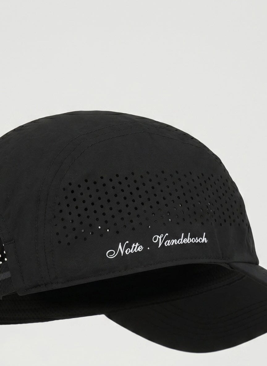 Les Hommes Badge Black Cap - view 3