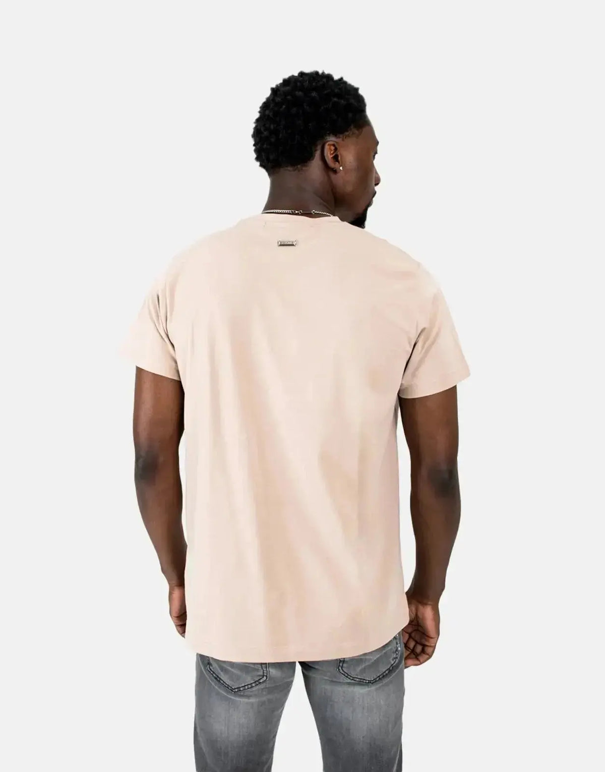 Les Hommes Centre Print Stone T-Shirt - view 2