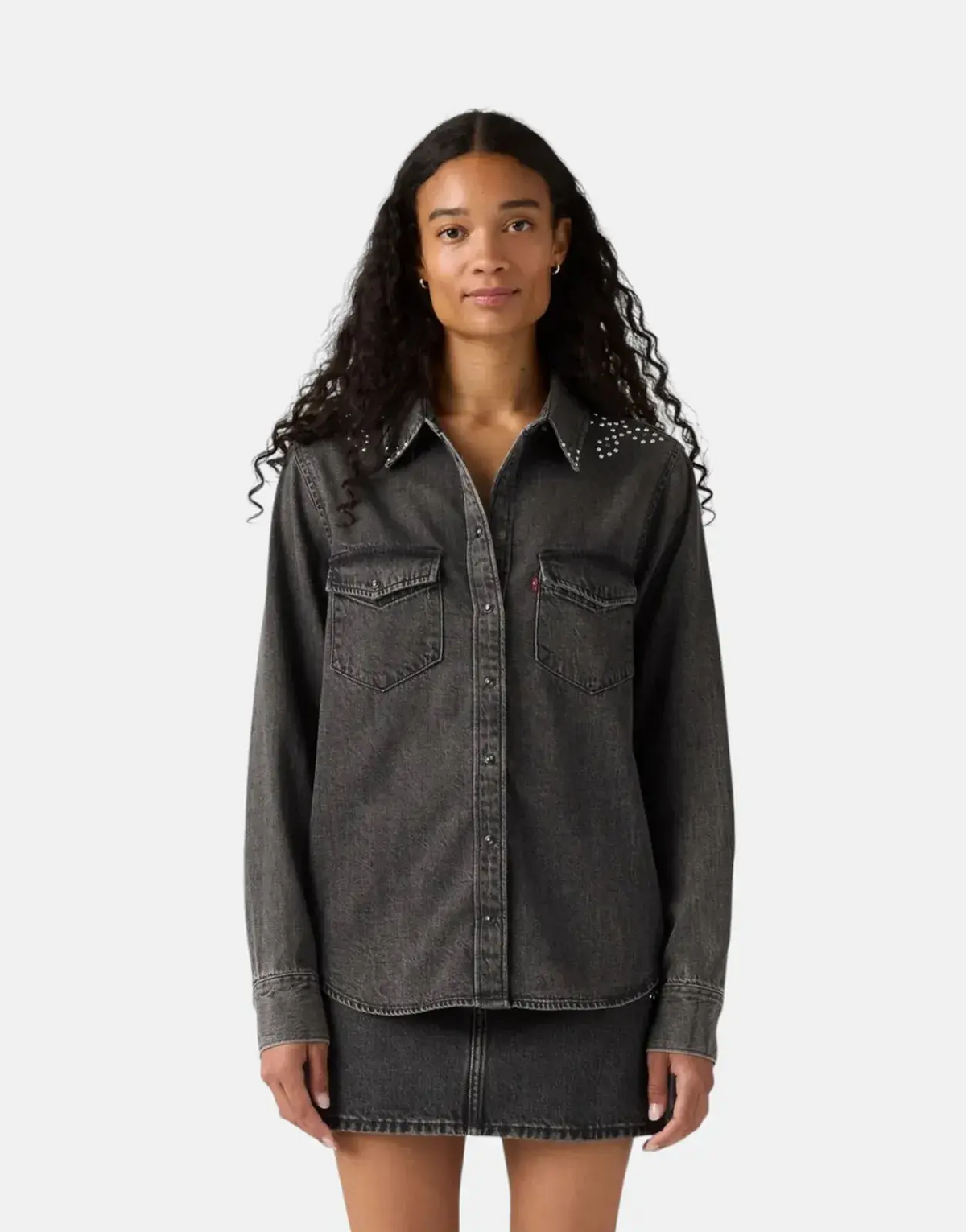 Levi's Iconic Western Bejewled Shirt