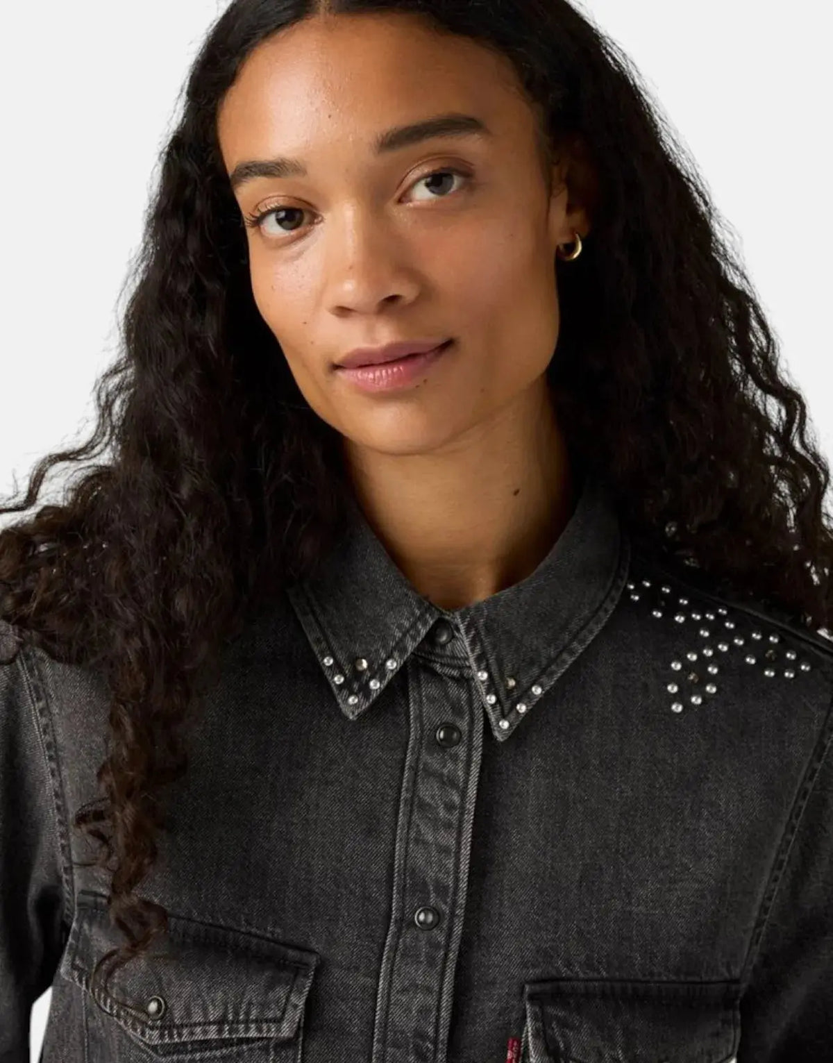 Levi's Iconic Western Bejewled Shirt - view 3