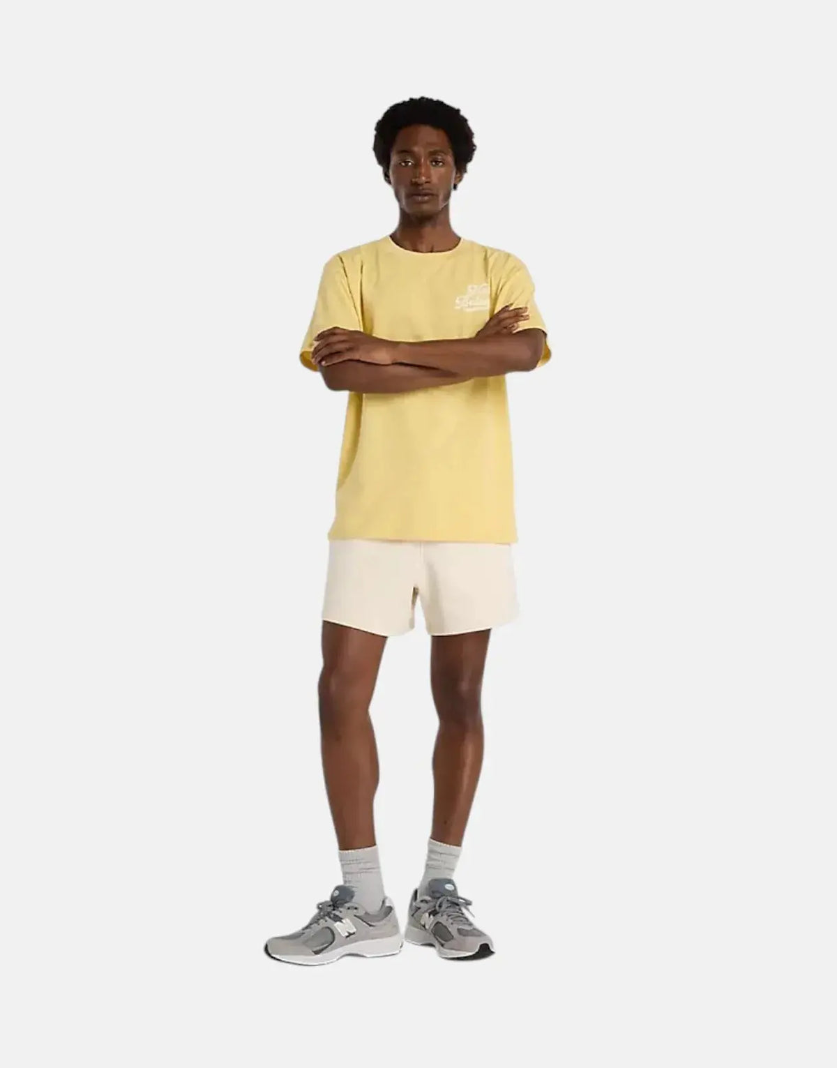 New Balance Athletics Legacy Hay Yellow T-Shirt - view 4