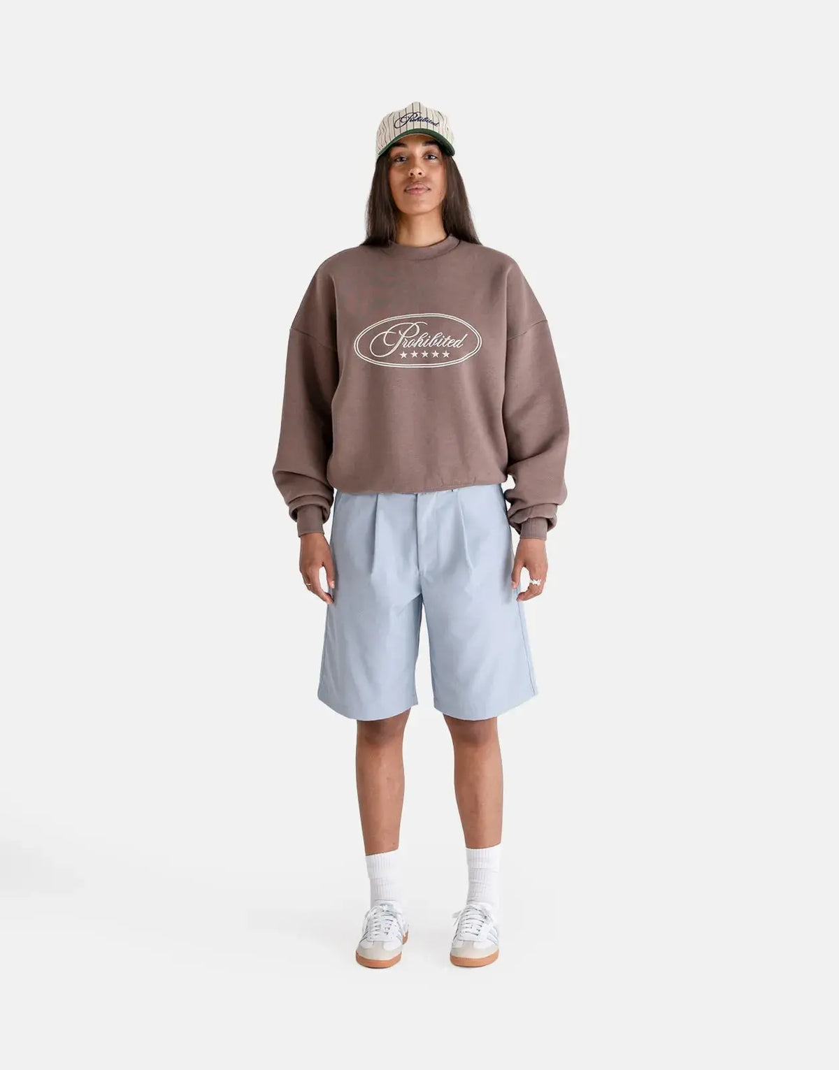 Prohibited Five Star Grey Crew Neck - view 4