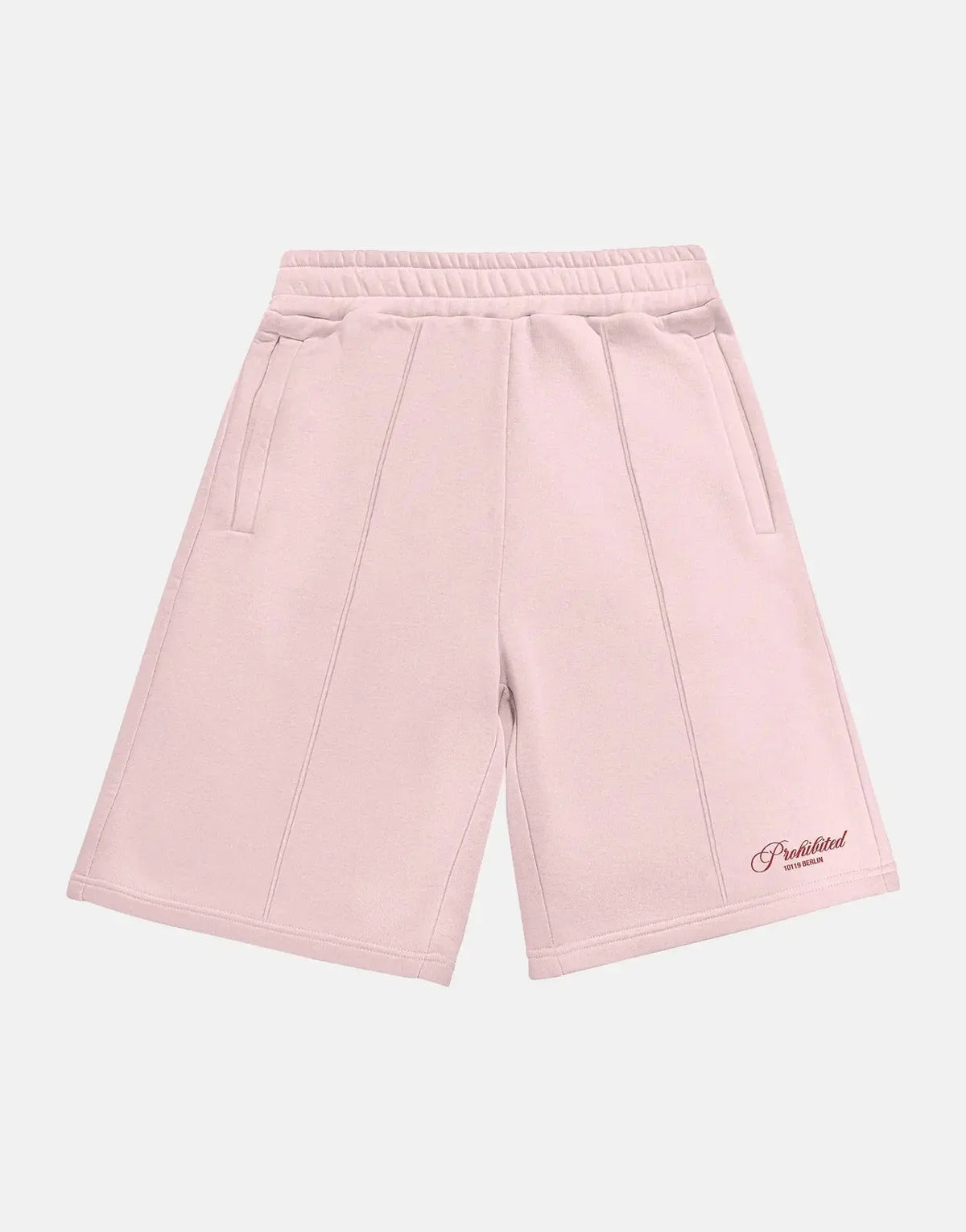 Prohibited Hometown Cherry Pink Sweatshorts - view 9