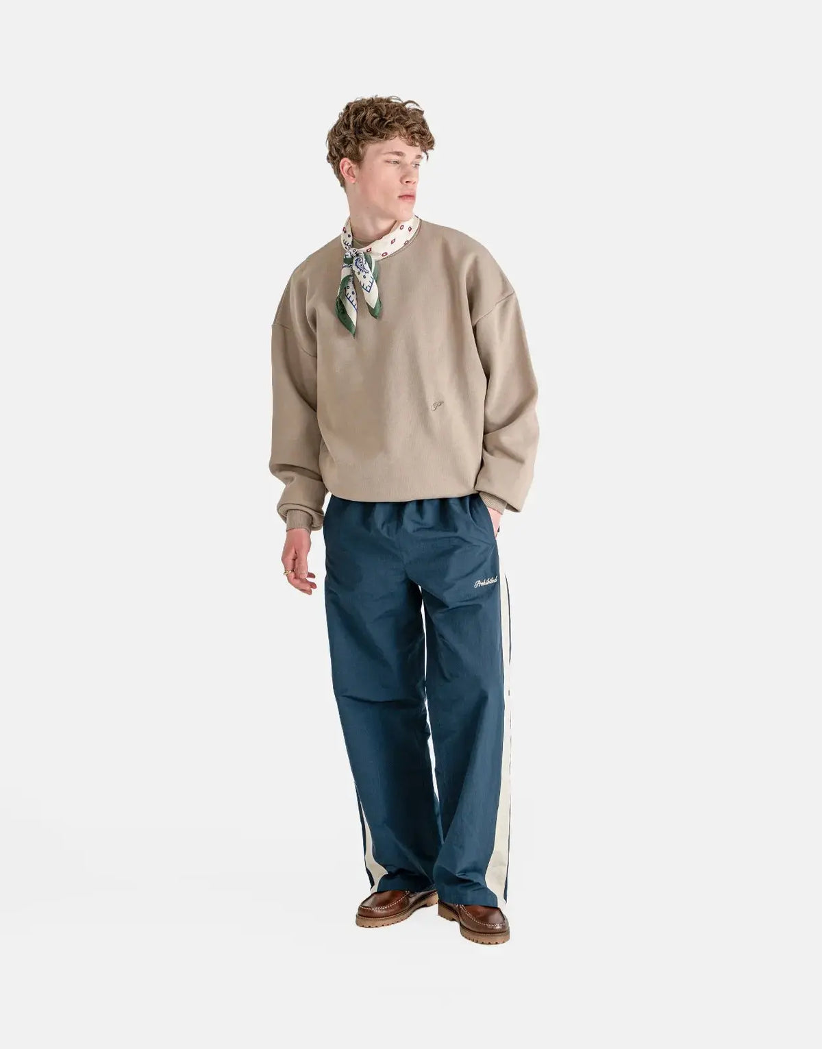 Prohibited Hometown Dust Grey Crew Neck - view 3