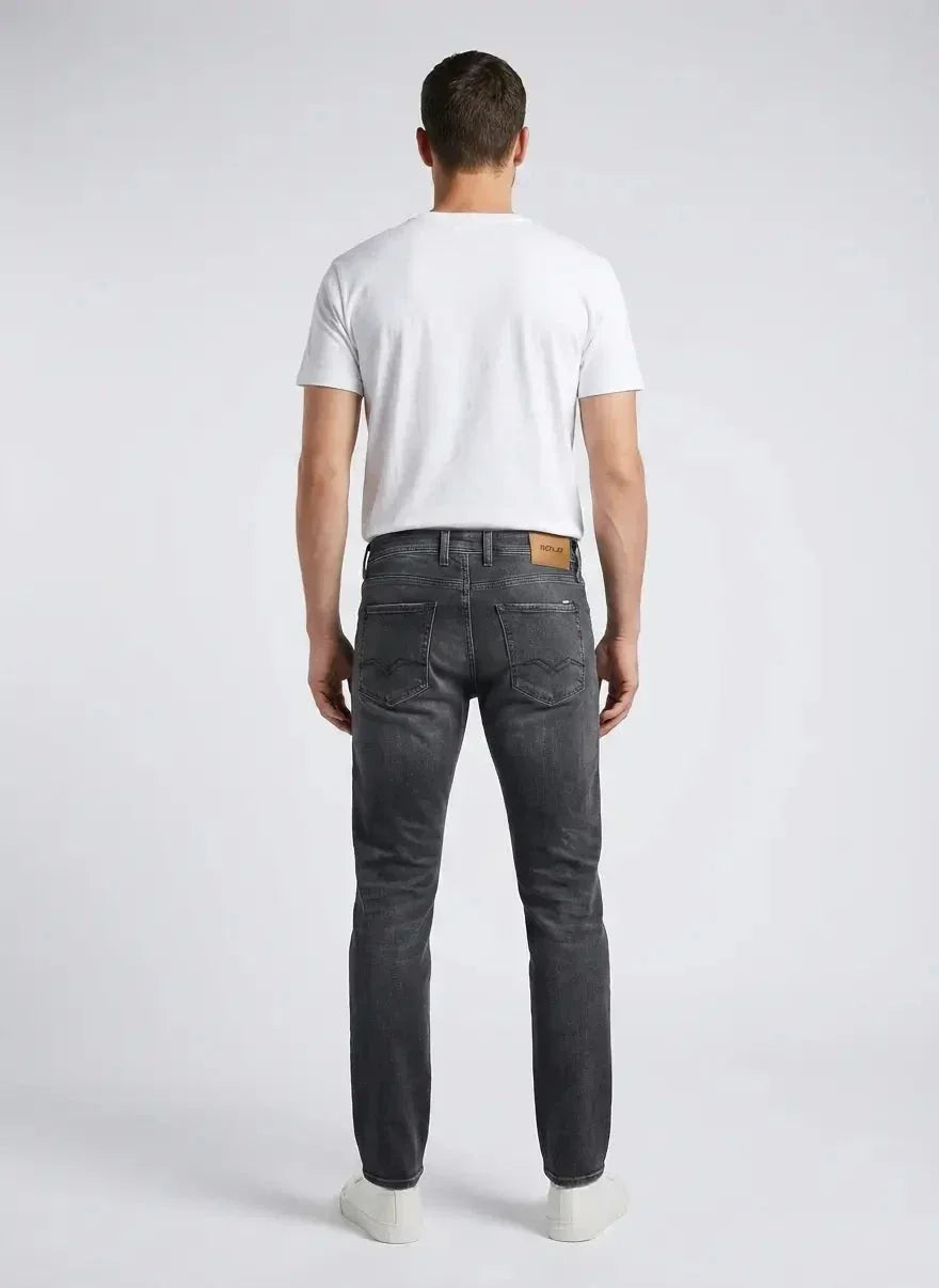 Replay Aged Medium Grey Jeans - view 2