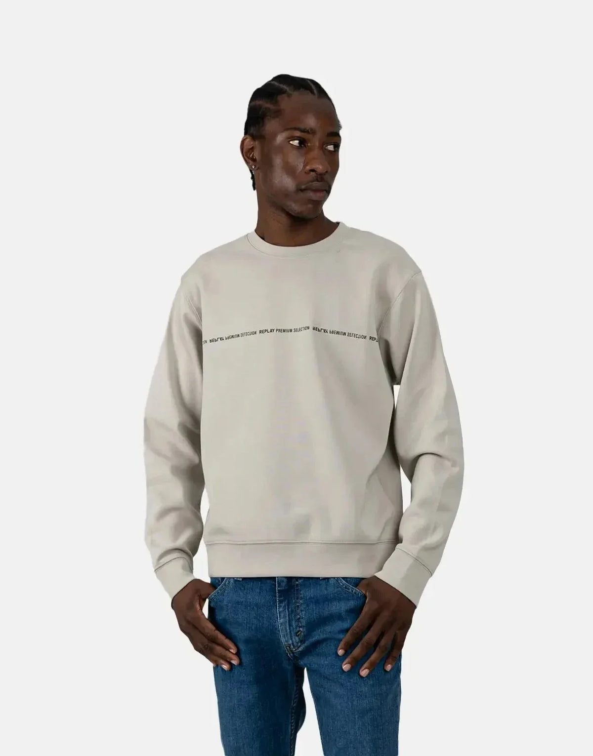 Replay Premium Selection Brown Sweatshirt