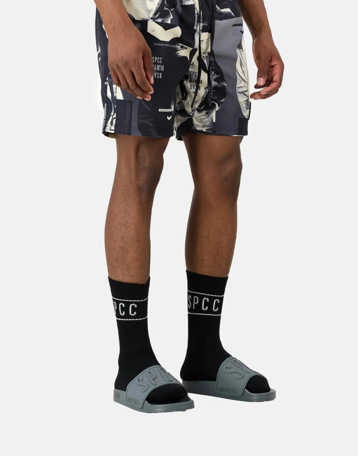SPCC Bonello Light Stone Beach Shorts - view 2