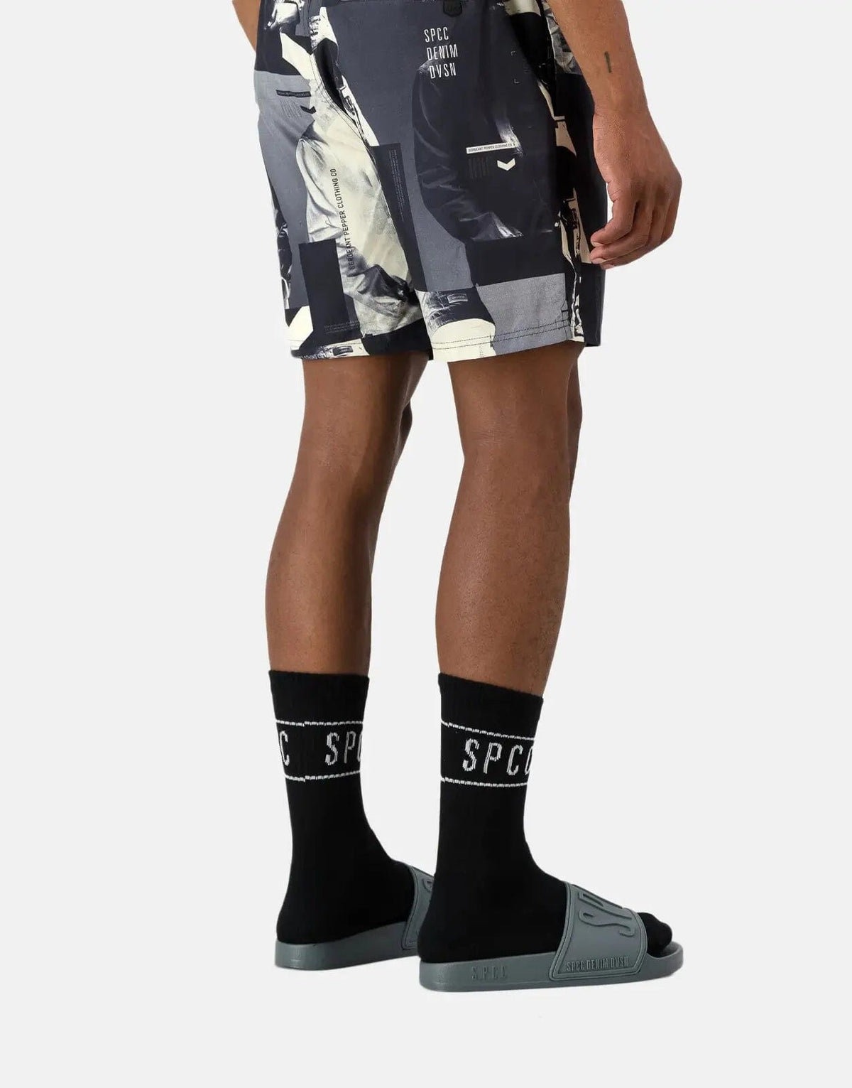 SPCC Bonello Light Stone Beach Shorts - view 3
