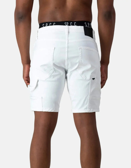 SPCC Mahura Woven White Shorts - view 2