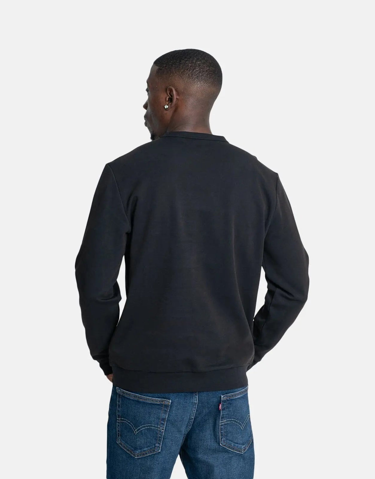 Tommy Hilfiger Essential Intechno Black Crew Neck - view 2